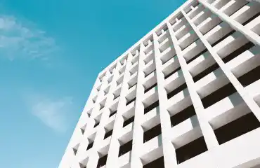 Office building from below