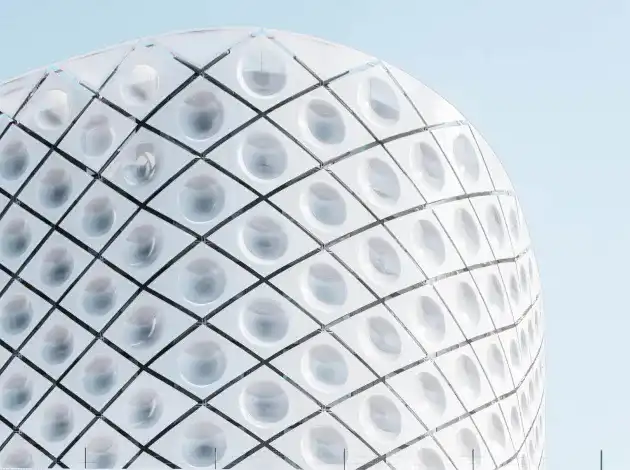 Modern dome building